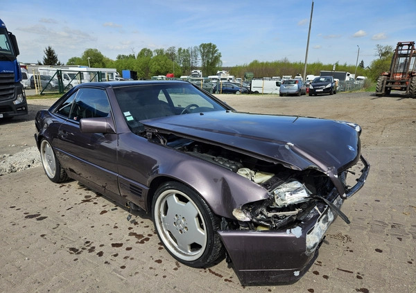 Mercedes-Benz SL cena 20900 przebieg: 173000, rok produkcji 1992 z Pruszków małe 79